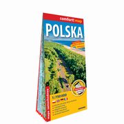 Polska laminowana mapa samochodowa 1:750 000, 