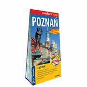 Pozna laminowany plan miasta 1:22 000, 