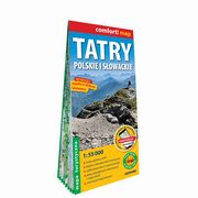 Tatry polskie i sowackie laminowana mapa turystyczna 1:55 000, 