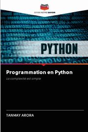 Programmation en Python, Arora Tanmay