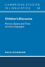 Children's Discourse, Hickmann Maya