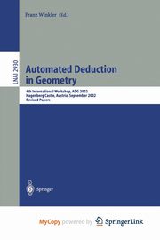 Automated Deduction in Geometry, 