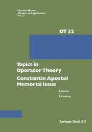Topics in Operator Theory, Gohberg I.