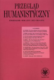 Przegld Humanistyczny 2022/4 (479), 
