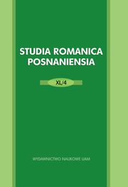 Studia Romanica Posnaniensia XL/4, 