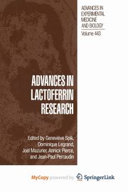 Advances in Lactoferrin Research, 