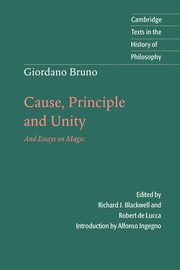 Giordano Bruno, Bruno Giordano