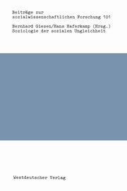 Soziologie der sozialen Ungleichheit, 