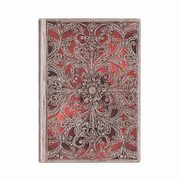 Notatnik w linie, Paperblanks Garnet Midi Flexi, 