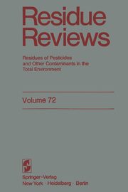 Residue Reviews, Gunther Francis A.