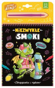 Niezwyke smoki. Zdrapywanka z rysikiem, Kaczyska Agata