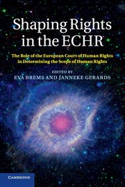 Shaping Rights in the ECHR, 