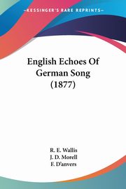 English Echoes Of German Song (1877), 