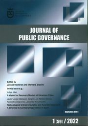 Journal of Public Governance 1 (59) 2022, 