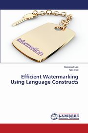 Efficient Watermarking Using Language Constructs, Mali Makarand