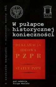 ksiazka tytu: W puapce historycznej koniecznoci Tom 20 autor: 