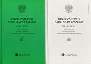 ksiazka tytu: Orzecznictwo Sdu Najwyszego Izba Cywilna 3/2014 / Orzecznictwo Sdu Najwyszego Izba Cywilna A/2014 autor: 