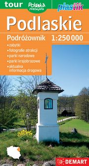 Podlaskie Podrownik 1:250 000 mapa turystyczna plastik, 