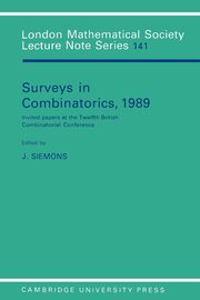 Surveys in Combinatorics, 1989, 