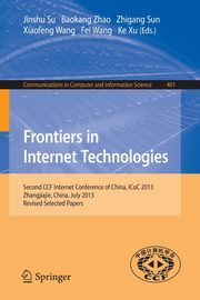 Frontiers in Internet Technologies, 