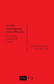 ksiazka tytu: Art and Contemporary Critical Practice autor: 
