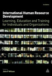 International Human Resource Development, 