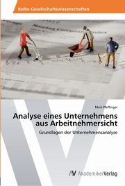 Analyse eines Unternehmens aus Arbeitnehmersicht, Pfeffinger Meik