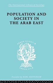 Populatn Soc Arab East  Ils 68, 