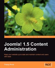 Joomla! 1.5 Content Administration, Porst Tracey