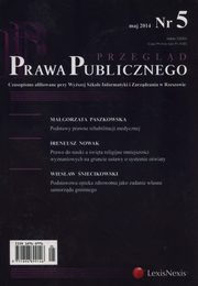 ksiazka tytu: Przegld Prawa Publicznego 5/2014 autor: 