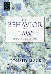 ksiazka tytu: The Behavior of Law autor: Black Donald