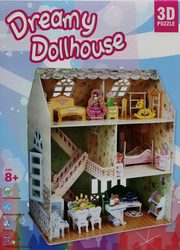 ksiazka tytu: Puzzle 3D Dreamy Dollhouse Domek dla lalek autor: 