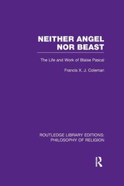 Neither Angel nor Beast, Coleman Francis X.J.