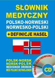 Sownik medyczny polsko-norweski + definicje hase + CD (sownik elektroniczny), Lemaska Aleksandra, Gut Dawid, Majewska Joanna