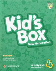 Kid's Box New Generation 4 Activity Book with Digital Pack, Nixon Caroline, Tomlinson Michael