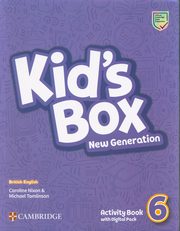 Kid's Box New Generation 6 Activity Book with Digital Pack, Nixon Caroline, Tomlinson Michael