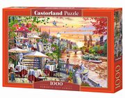 Puzzle 1000 Romantic City Sunset, 