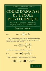 Cours D'Analyse de L'Ecole Polytechnique, Jordan Camille
