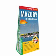 Mazury Cz poudniowa laminowana mapa turystyczna 1:60 000, Opracowanie zbiorowe