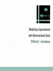 ksiazka tytu: Modeling Experimental and Observational Data autor: Lunneborg Clifford E.