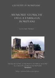 Memorie storiche della famiglia Bompiani (Vol. I), Bompiani Giorgio