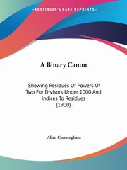 A Binary Canon, 