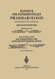 Die Wirkstoffe des Hypophysenvorderlappens, Anselmino Karl J.
