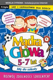 Mdra Gowa 5-7 lat Id do szkoy, 