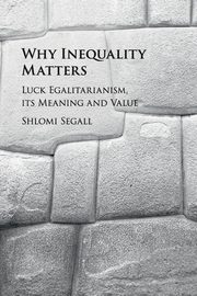 Why Inequality Matters, Segall Shlomi