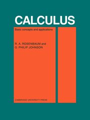 Calculus, Rosenbaum R. A.
