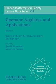 Operator Algebras and Applications, 
