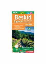 Beskid Sdecki mapa turystyczna 1:50 000, 