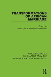 Transformations of African Marriage, 