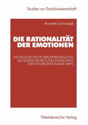 Die Rationalitt der Emotionen, Schnabel Annette